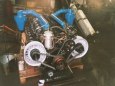 Tatra 141 Interier a motor