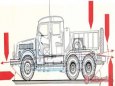 Tatra 141 Interier a motor