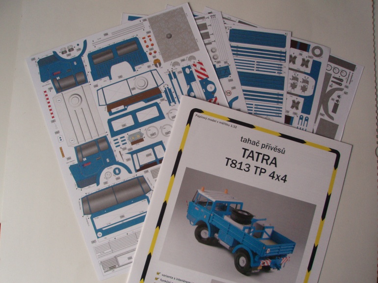 Tatra 813 TP 4x4 (Plná velikost v novém okně) Tatra 813 TP 4x4