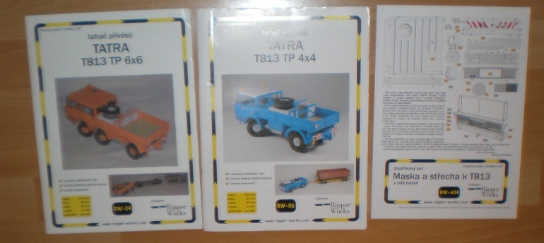 Tatra 813 TP 4x4, 6x6 (Plná velikost v novém okně) Tatra 813 TP 4x4, 6x6