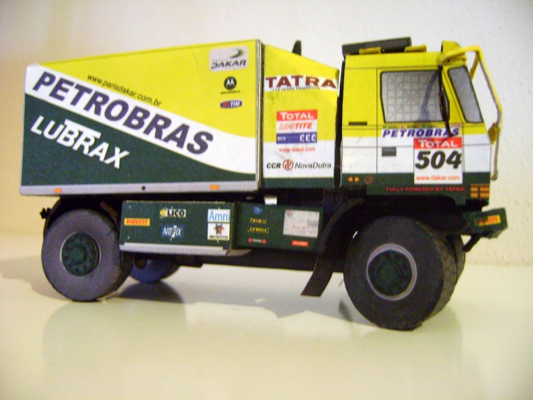 Tatra 815 - 2TOR 45 4x4 VK Dakar 2009 (Plná velikost v novém okně) Tatra 815 - 2TOR 45 4x4 VK Dakar 2009