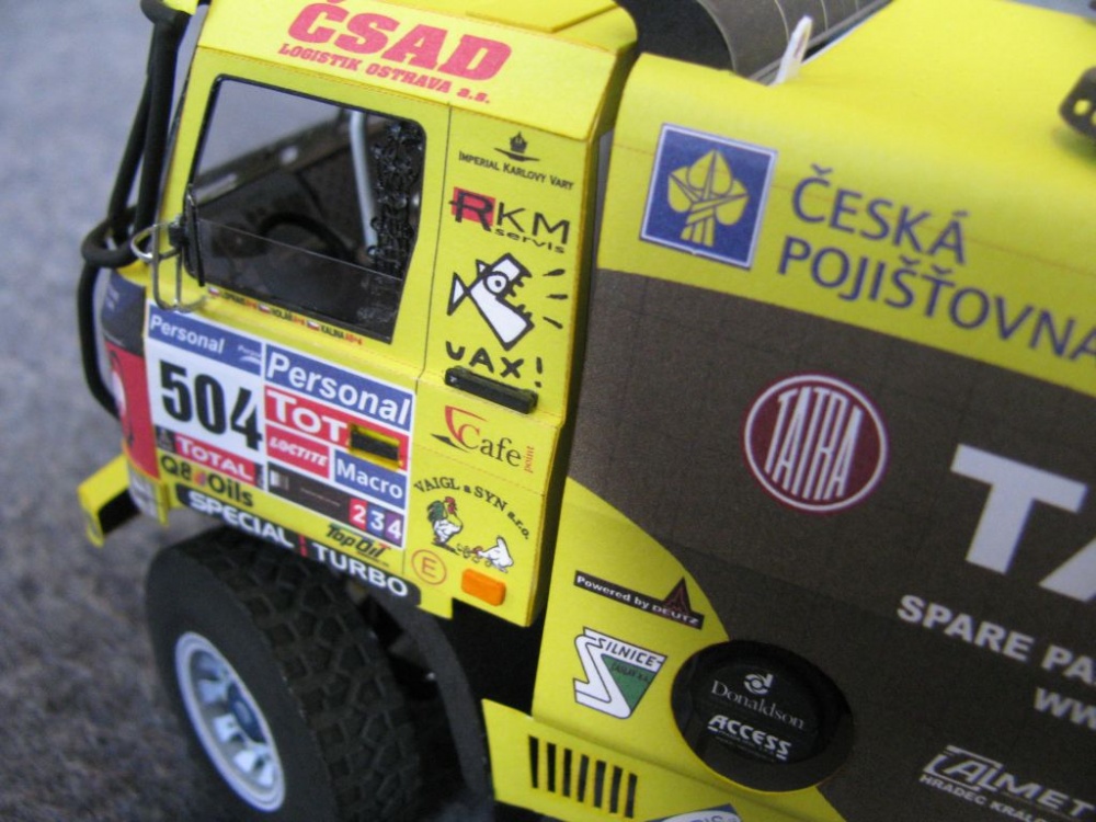 Tatra 815 - 2Z0 R45, Dakar - 2011 (Plná velikost v novém okně) Tatra 815 - 2Z0 R45, Dakar - 2011