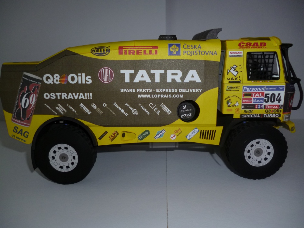 Tatra 815 - 2Z0 R45, Dakar 2011, A. Loprais (Plná velikost v novém okně) Tatra 815 - 2Z0 R45, Dakar 2011, A. Loprais