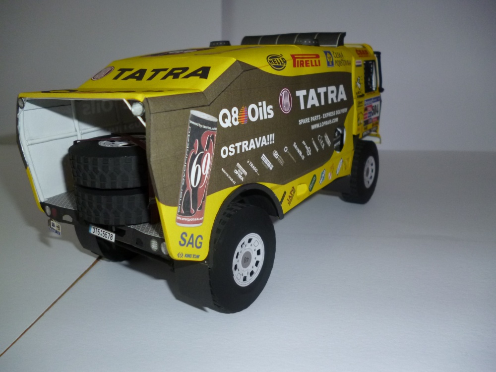 Tatra 815 - 2Z0 R45, Dakar 2011, A. Loprais (Plná velikost v novém okně) Tatra 815 - 2Z0 R45, Dakar 2011, A. Loprais