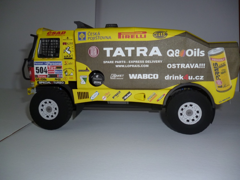 Tatra 815 - 2Z0 R45, Dakar 2011, A. Loprais (Plná velikost v novém okně) Tatra 815 - 2Z0 R45, Dakar 2011, A. Loprais