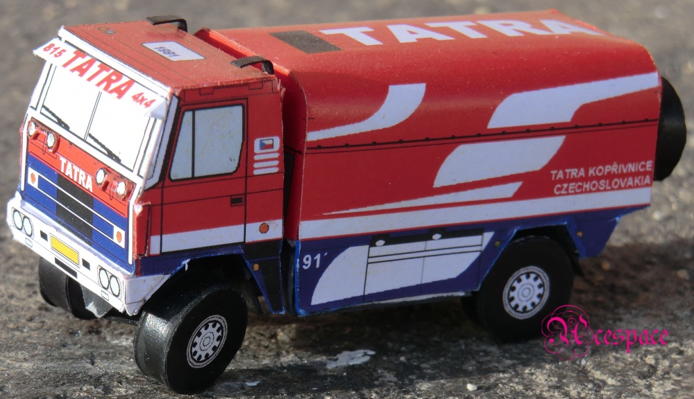 Tatra 815 4x4 Dakar 1991 (Plná velikost v novém okně) Tatra 815 4x4 Dakar 1991