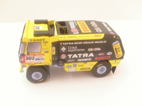 Tatra 815-2 Z0 R45 12.400 4x4, Dakar 2009, A. Loprais
