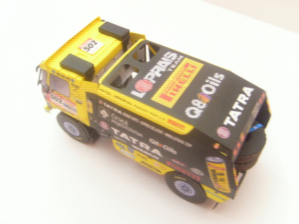 Tatra 815-2 Z0 R45 12.400 4x4, Dakar 2009, A. Loprais (Plná velikost v novém okně) Tatra 815-2 Z0 R45 12.400 4x4, Dakar 2009, A. Loprais