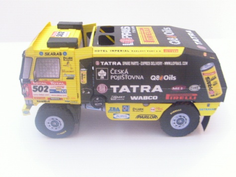 Tatra 815-2 Z0 R45 12.400 4x4, Dakar 2009, A. Loprais