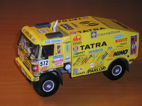 TATRA 815-2 ZO R45 12.400 4x4.1 DAKAR 2007 TATRA 815-2 ZO R45 12.400 4x4.1 DAKAR 2007