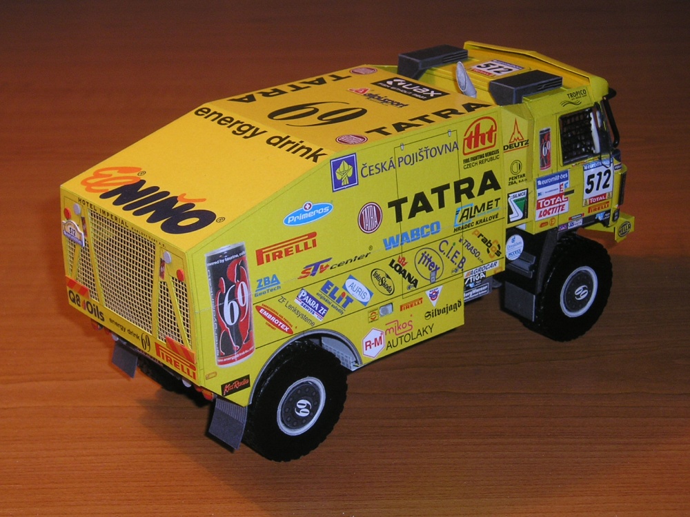TATRA 815-2 ZO R45 12.400 4x4.1 DAKAR 2007 (Plná velikost v novém okně) TATRA 815-2 ZO R45 12.400 4x4.1 DAKAR 2007
