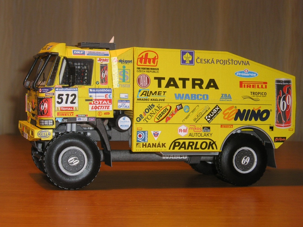 TATRA 815-2 ZO R45 12.400 4x4.1 DAKAR 2007 (Pln� velikost v nov�m okn�) TATRA 815-2 ZO R45 12.400 4x4.1 DAKAR 2007