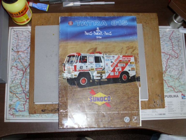 Tatra 815 Dakar 1994 (Plná velikost v novém okně) Tatra 815 Dakar 1994