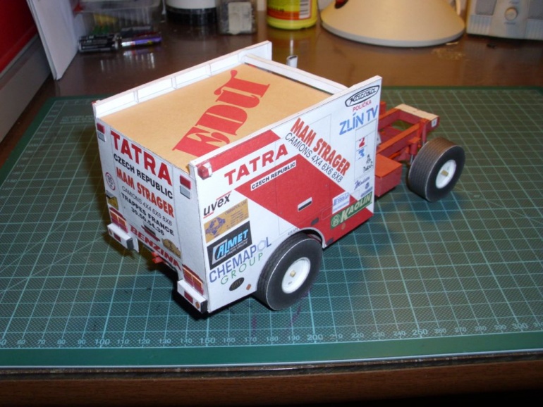 Tatra 815 Dakar 1994 (Plná velikost v novém okně) Tatra 815 Dakar 1994