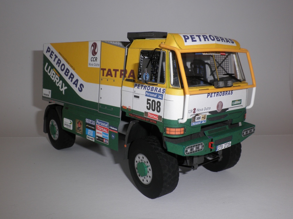 Tatra 815 2T0R45 4x4.1 VK Petrobras Dakar 2011 (Plná velikost v novém okně) Tatra 815 2T0R45 4x4.1 VK Petrobras Dakar 2011