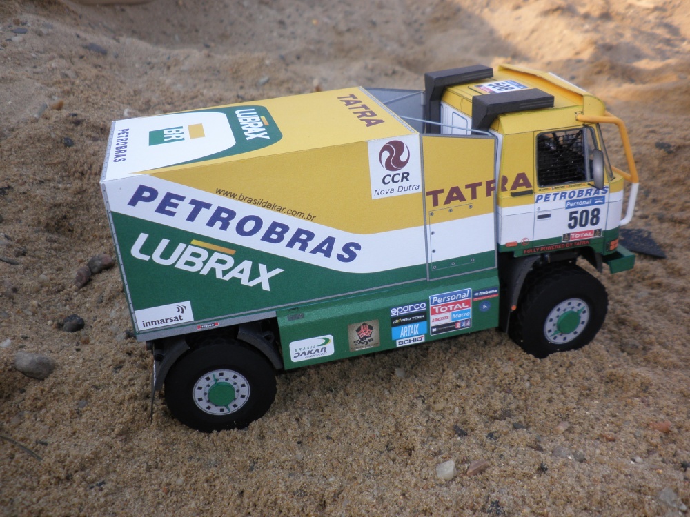Tatra 815 2T0R45 4x4.1 VK Petrobras Dakar 2011 (Plná velikost v novém okně) Tatra 815 2T0R45 4x4.1 VK Petrobras Dakar 2011