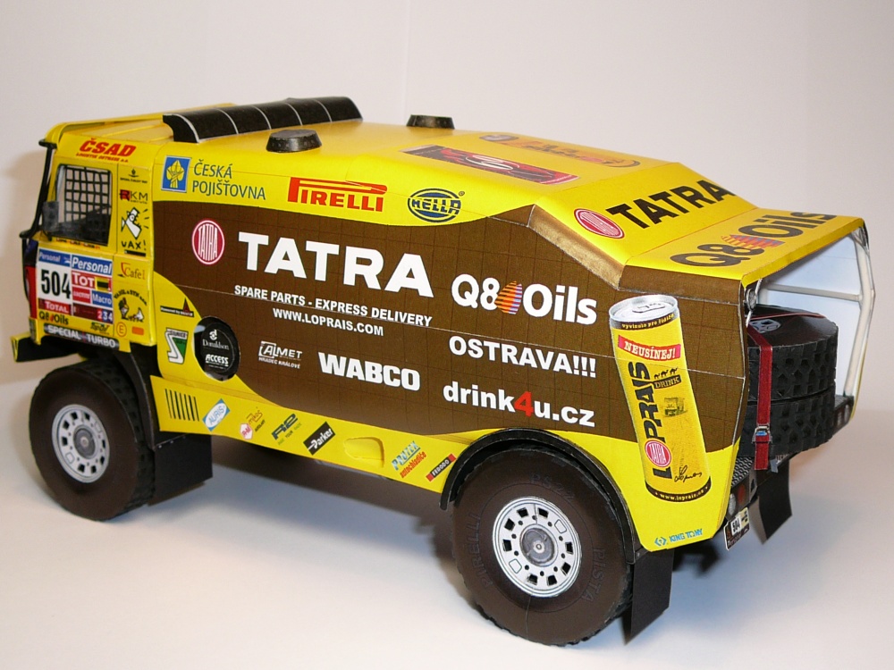 Tatra 815 2Z0R45 12.400 4*4.1 Dakar 2011 by Rybak (Plná velikost v novém okně) Tatra 815 2Z0R45 12.400 4*4.1 Dakar 2011 by Rybak