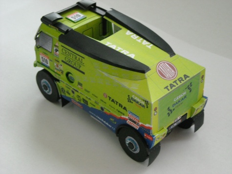 Tatra 815-2Z0R45 4x4, Dakar 2010, M. Spáčil Tatra 815-2Z0R45 4x4, Dakar 2010, M. Spáčil
