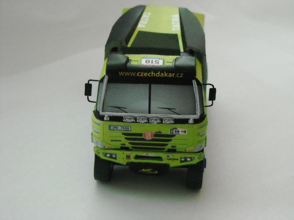 Tatra 815-2Z0R45 4x4, Dakar 2010, M. Spáčil (Plná velikost v novém okně) Tatra 815-2Z0R45 4x4, Dakar 2010, M. Spáčil