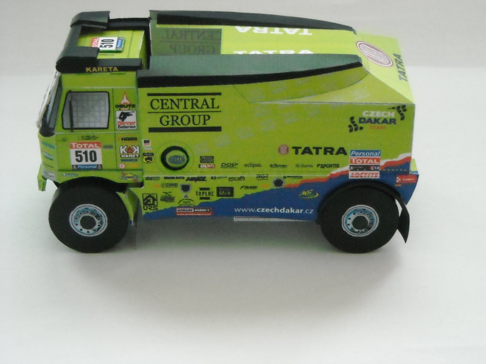 Tatra 815-2Z0R45 4x4, Dakar 2010, M. Spáčil (Plnďż˝ velikost v novďż˝m oknďż˝) Tatra 815-2Z0R45 4x4, Dakar 2010, M. Spáčil