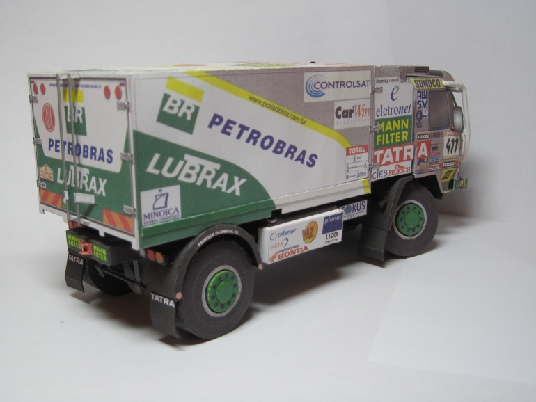 Tatra 815 4x4 BR Petrobras Lubrax Dakar 2002 (Plná velikost v novém okně) Tatra 815 4x4 BR Petrobras Lubrax Dakar 2002
