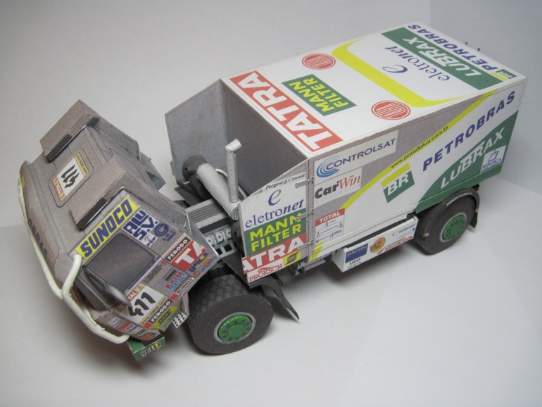 Tatra 815 4x4 BR Petrobras Lubrax Dakar 2002 (Plná velikost v novém okně) Tatra 815 4x4 BR Petrobras Lubrax Dakar 2002