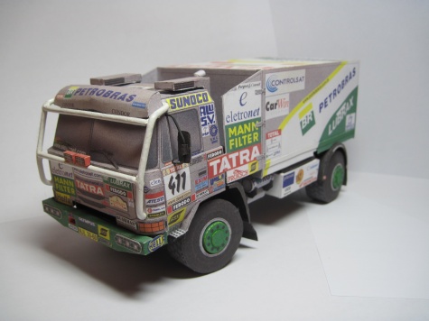 Tatra 815 4x4 BR Petrobras Lubrax Dakar 2002