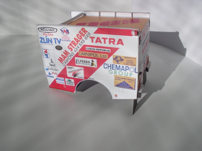 Tatra 815 4x4 Dakar 1994 (Plná velikost v novém okně) Tatra 815 4x4 Dakar 1994