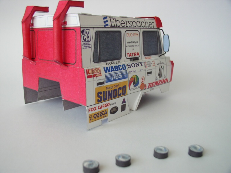 Tatra 815 4x4 Dakar 1994 (Plná velikost v novém okně) Tatra 815 4x4 Dakar 1994