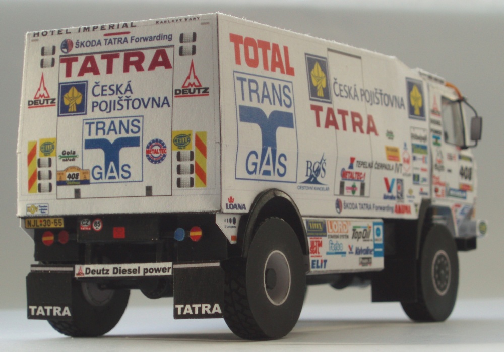Tatra 815 4x4 Dakar 2003 (Plná velikost v novém okně) Tatra 815 4x4 Dakar 2003