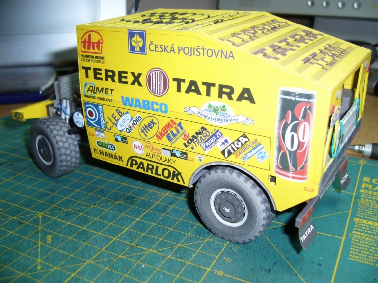 Tatra 815 4x4 Dakar 2006 (Plná velikost v novém okně) Tatra 815 4x4 Dakar 2006