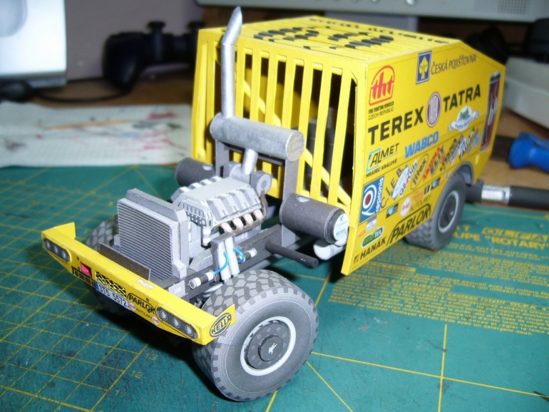 Tatra 815 4x4 Dakar 2006 (Plná velikost v novém okně) Tatra 815 4x4 Dakar 2006