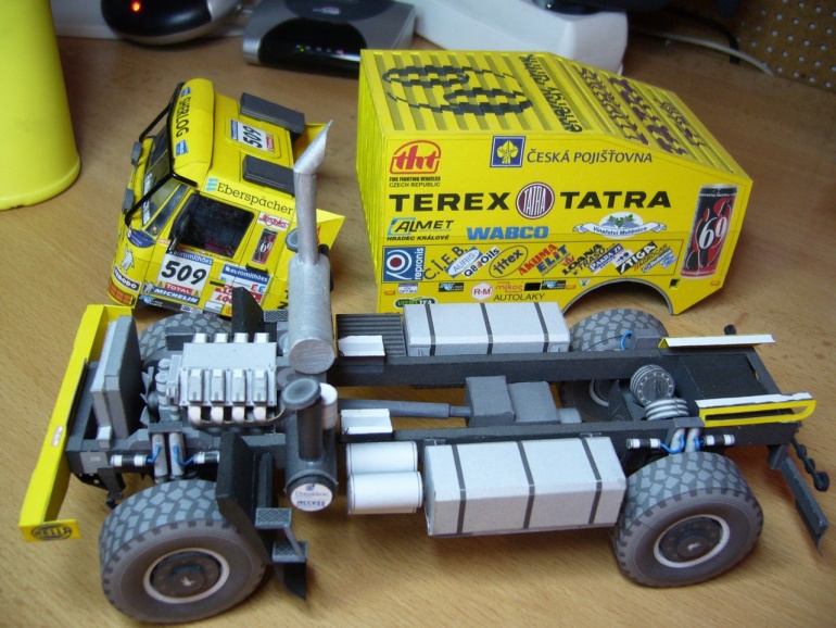 Tatra 815 4x4 Dakar 2006 (Plná velikost v novém okně) Tatra 815 4x4 Dakar 2006