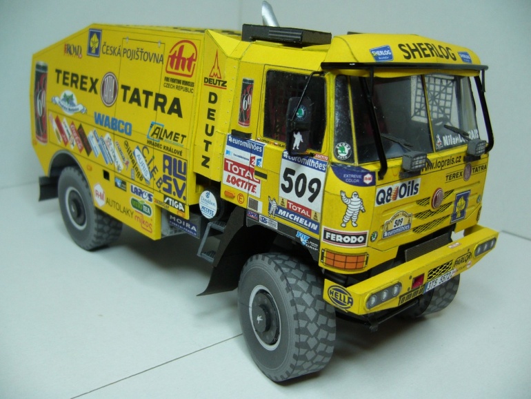 Tatra 815 4x4 Dakar 2006 (Plná velikost v novém okně) Tatra 815 4x4 Dakar 2006