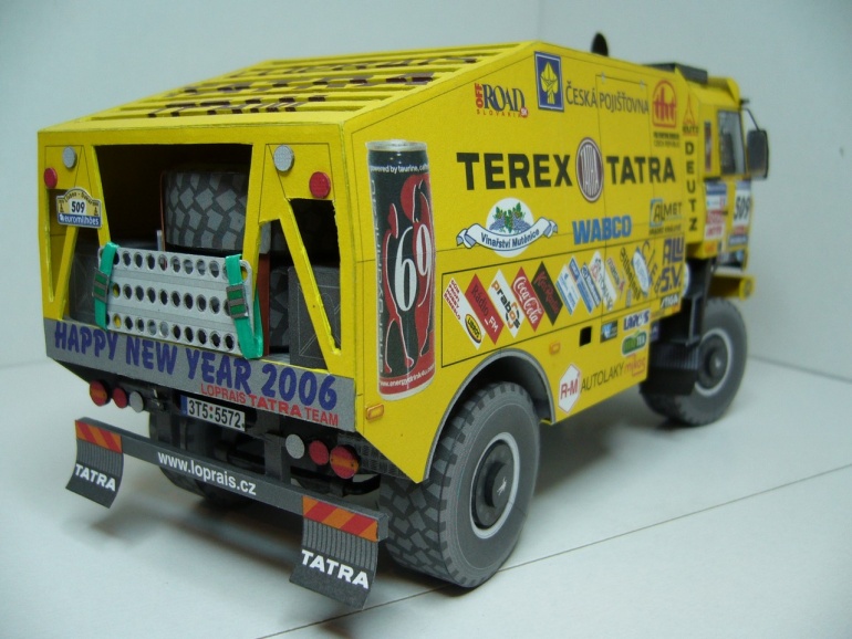 Tatra 815 4x4 Dakar 2006 (Plná velikost v novém okně) Tatra 815 4x4 Dakar 2006