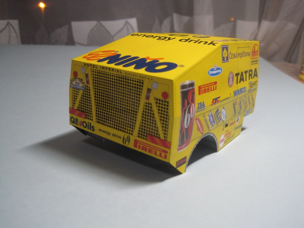 Tatra 815 4x4 Dakar 2007 (Plná velikost v novém okně) Tatra 815 4x4 Dakar 2007