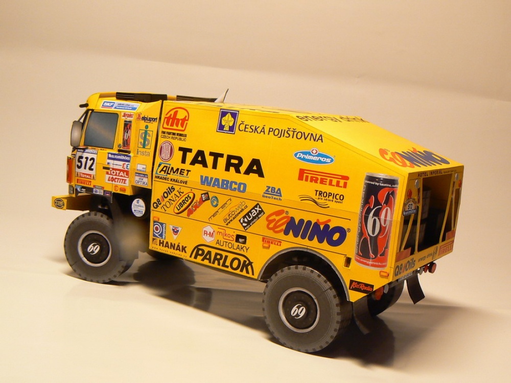 Tatra 815 4x4 Dakar 2007 (Plná velikost v novém okně) Tatra 815 4x4 Dakar 2007