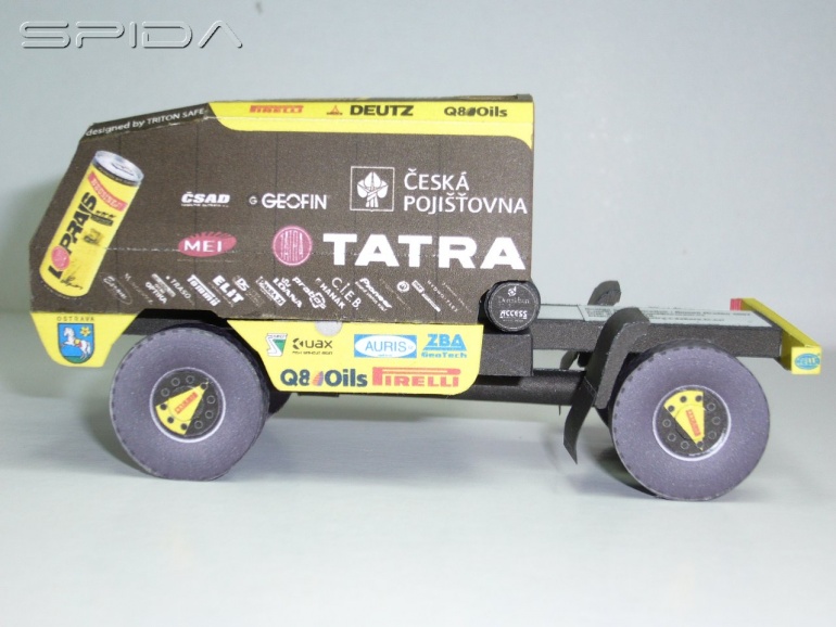 Tatra 815 4x4 Dakar 2008 (Plná velikost v novém okně) Tatra 815 4x4 Dakar 2008
