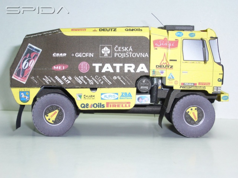 Tatra 815 4x4 Dakar 2008 (Plná velikost v novém okně) Tatra 815 4x4 Dakar 2008