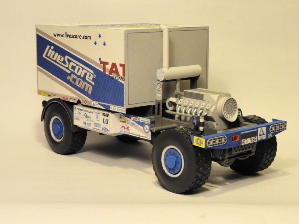 TATRA 815 4x4 Letka racing team (Plná velikost v novém okně) TATRA 815 4x4 Letka racing team