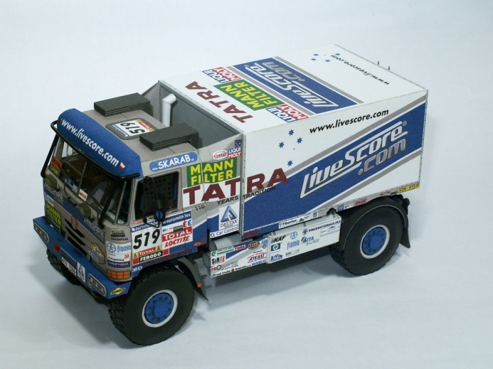 TATRA 815 4x4 Letka racing team (Plná velikost v novém okně) TATRA 815 4x4 Letka racing team