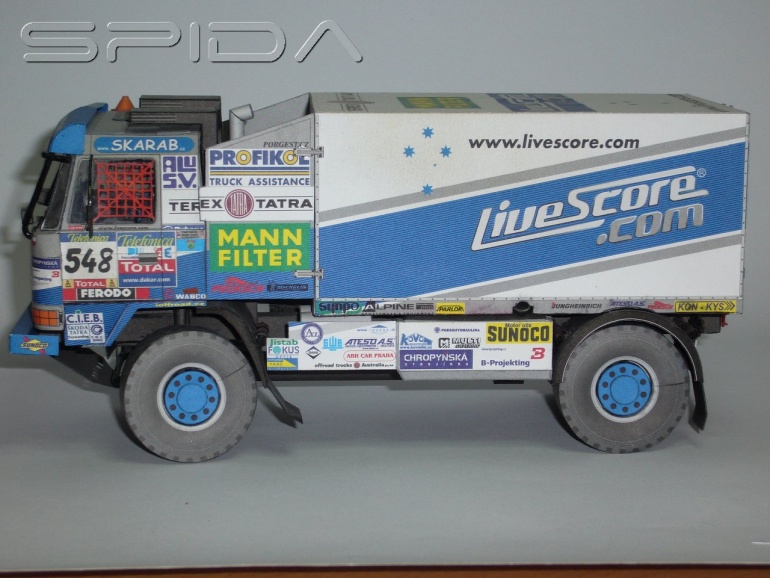 Tatra 815 4x4 Letka Racing Team 2005 (Plná velikost v novém okně) Tatra 815 4x4 Letka Racing Team 2005