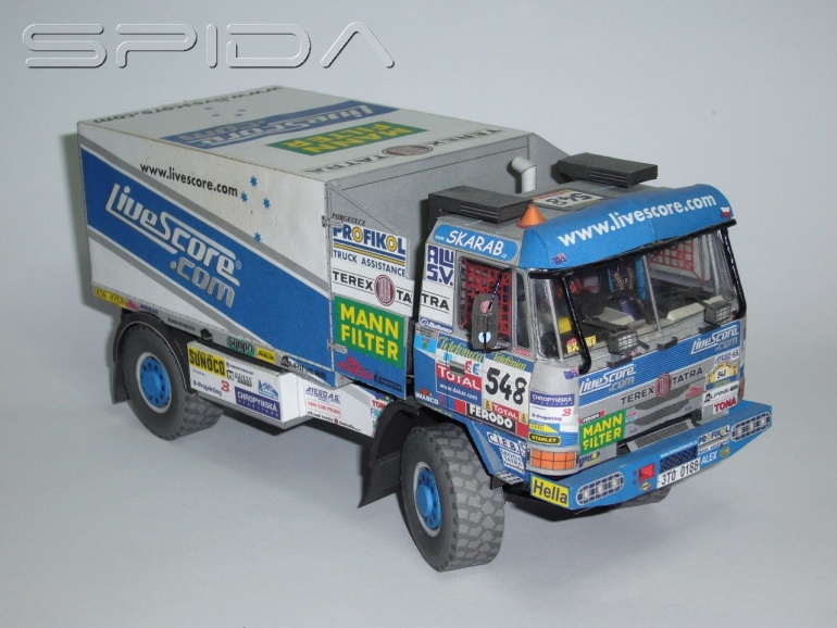 Tatra 815 4x4 Letka Racing Team 2005 (Pln� velikost v nov�m okn�) Tatra 815 4x4 Letka Racing Team 2005