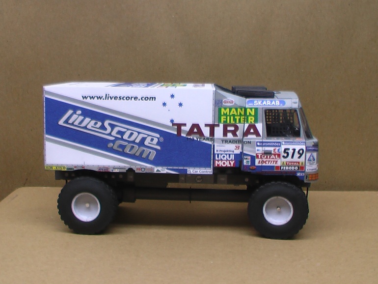 Tatra 815 4x4 Letka Racing Team 2007 / Vimos / - Kovář (Plná velikost v novém okně) Tatra 815 4x4 Letka Racing Team 2007 / Vimos / - Kovář