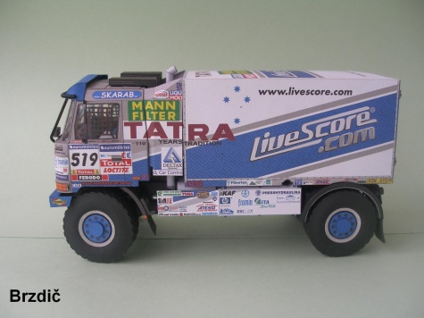 Tatra 815 4x4 Letka racing team Tatra 815 4x4 Letka racing team