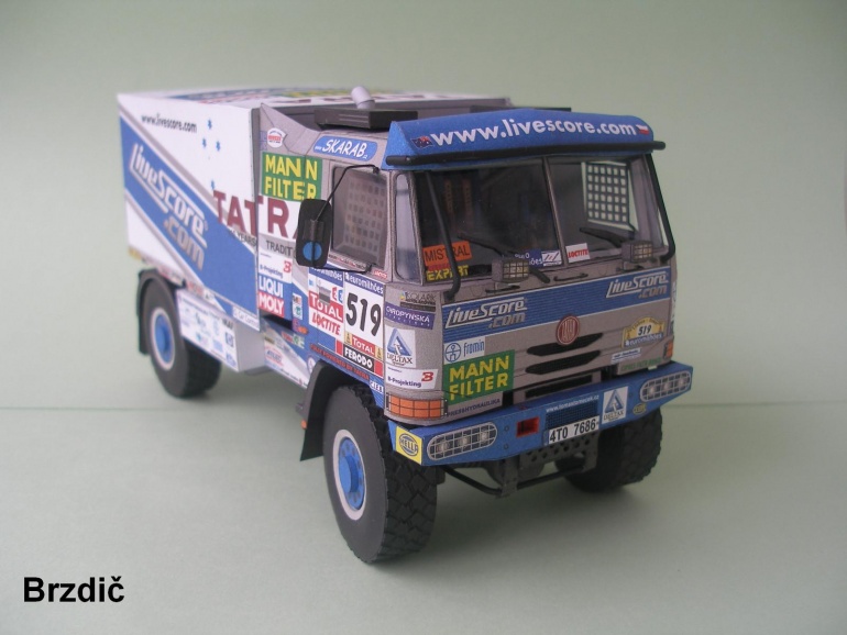 Tatra 815 4x4 Letka racing team (Plná velikost v novém okně) Tatra 815 4x4 Letka racing team