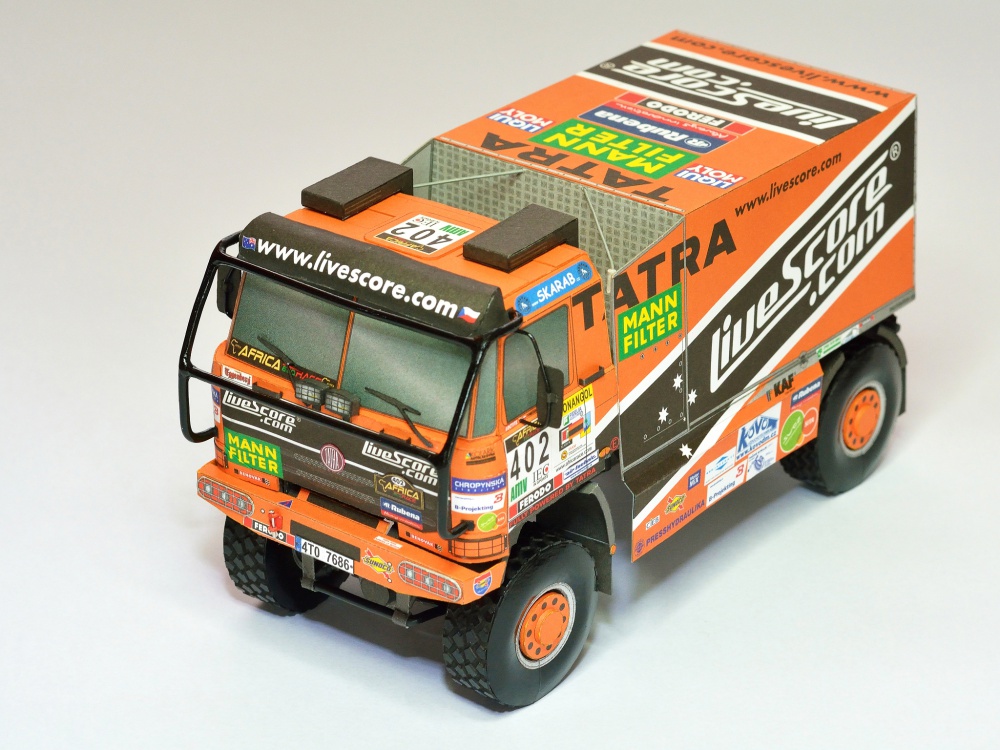 Tatra 815 4x4 Livescore Africa eco race