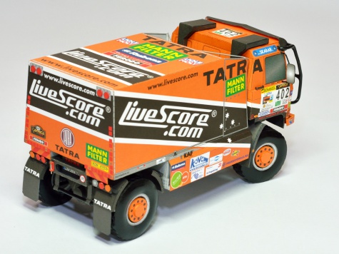 Tatra 815 4x4 Livescore Africa eco race