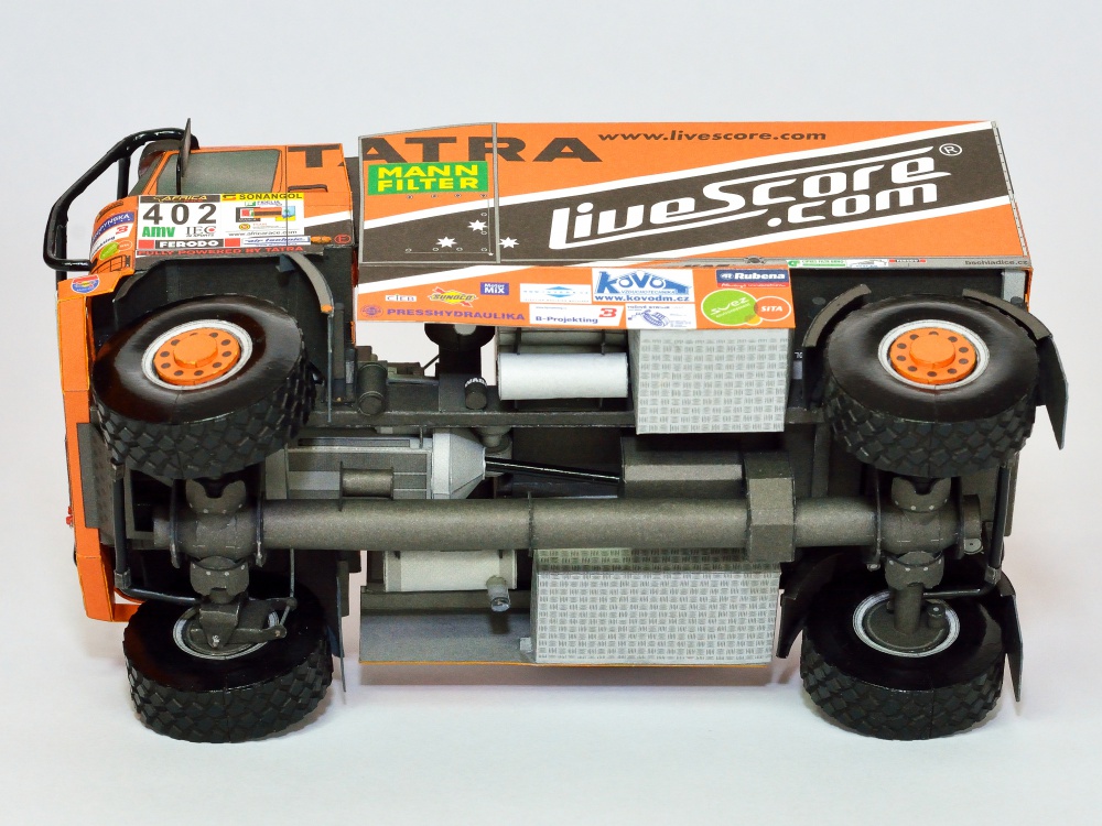 Tatra 815 4x4 Livescore Africa eco race