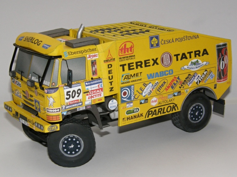 Tatra 815 4x4 Loprais Tatra Team 2006 (Plná velikost v novém okně) Tatra 815 4x4 Loprais Tatra Team 2006
